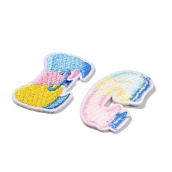 Буква a~z вышивается нитками на ткани/пришивается на заплатки PATC-K001-02