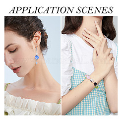 16шт 8 цвета бусины лэмпворк ручной работы&nbsp;LAMP-TA0002-10