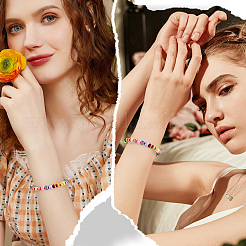 200 шт. круглые бусины из смолы с подкладкой RESI-SP0001-44