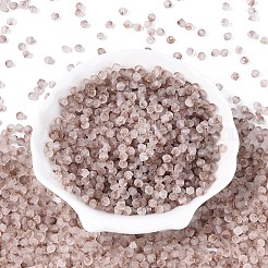 Матовые стеклянные бусины&nbsp;SEED-N012-01K