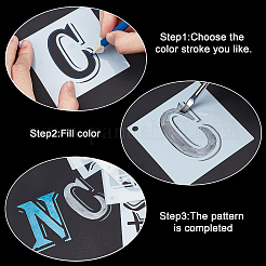 42шт 42 стиля трафарет для рисования домашних животных DIY-WH0349-16