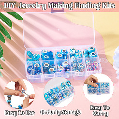 60 шт. 10 цвета смолы европейские бусины&nbsp;RESI-TA0004-08