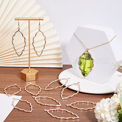 50 шт. большие подвески из сплава в тибетском стиле с открытой задней частью&nbsp;FIND-CA0008-77RG