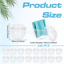 Capsule per uova in plastica PP per distributori automatici&nbsp;AJEW-WH0485-70B