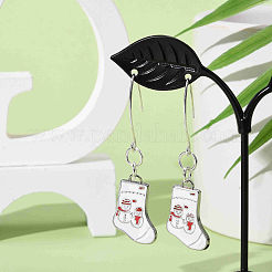 925 серебряный крючок для серег V-образной формы. STER-M102-04S