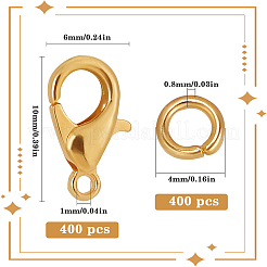 400 шт. Застежки-клешни из цинкового сплава&nbsp;FIND-SP0001-29G