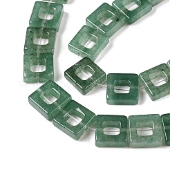 Естественный зеленый авантюрин бисер нитей G-N342-104