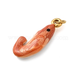 Подвески из нержавеющей стали 304 с эмалью&nbsp;STAS-B093-33G-06