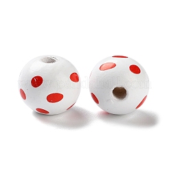 Набивные деревянные европейские бусины WOOD-Z002-11B