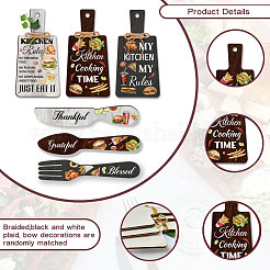 Деревянная подвеска HJEW-WH0073-011