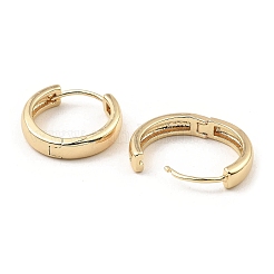 Латунные серьги-кольца на шарнирах&nbsp;EJEW-I289-24B-KCG