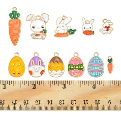 22шт 11 стиля подвески из сплава с эмалью ENAM-FS0001-43