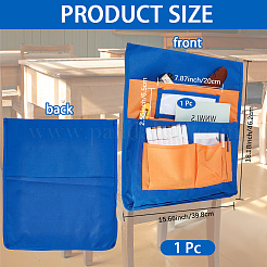 Полиэстеровый органайзер для спинки стула в классе&nbsp;AJEW-WH20017-46B