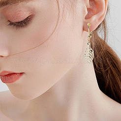 20 шт. 2 цвета латунные клипсы для серег-обруча KK-SP0002-53