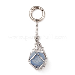 304 нержавеющая сталь макраме мешочек пустой держатель для камня подвеска украшение HJEW-JM01184-02