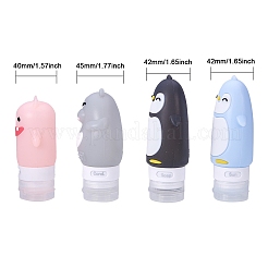 Креативные портативные силиконовые наборы для путешествий&nbsp;MRMJ-BC0001-02