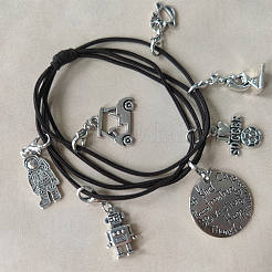 Учебная тема в тибетском стиле HJEW-FH0001-35