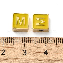 Эмалированные бусины из нержавеющей стали 304 STAS-L022-293G-M