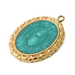 Подвески из нержавеющей стали 304 с эмалью&nbsp;STAS-B128-35G