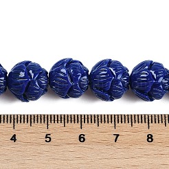 Нити резных бусин из синтетического коралла CORA-M001-09