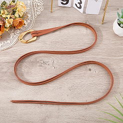 1 ceinture à nœud en cuir de vache pour femme&nbsp;AJEW-CL0003-42A