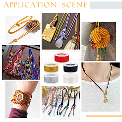 5 рулон 5-х цветного 3-слойного нейлонового шнура Milan&nbsp;OCOR-OC0001-40A