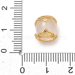 Natürliche Mischperlen aus Edelsteinen und weißen Muscheln&nbsp;GG-D002-01G