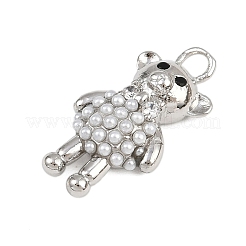 Латунные микро проложить кубического циркония подвески KK-I352-31P