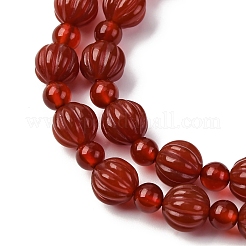 Природного сердолика нитей бисера G-F808-E01-01