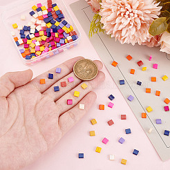 200 шт. 10-х цветные стеклянные бусины с тремя отверстиями SEED-AR0001-29