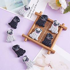 10шт 2 цвета силиконовые фокусные бусины JX741A