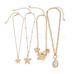 Многослойные ожерелья с подвесками из сплава FS-WG69E81-04