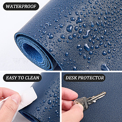 Коврик для мыши из искусственной кожи&nbsp;AJEW-WH20010-33D