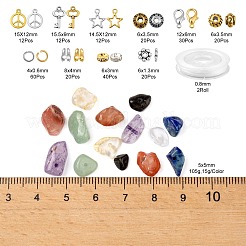 Kits para hacer pulseras de 7 chakra diy&nbsp;DIY-FS0002-27