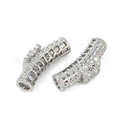 Латунные трубчатые европейские бусины KK-G532-05B-P