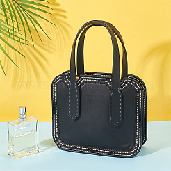 Cuir synthétique pu cousu sur les sangles du sac&nbsp;FIND-WH0110-495A
