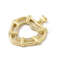 Латунные микро проложить кубического циркония подвески&nbsp;KK-U047-22G