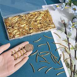 400шт латунные бусины KK-SC0005-06G