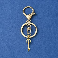 Portachiavi con ciondolo a forma di lettera iniziale in acciaio inossidabile 304&nbsp;KEYC-YW00004-20