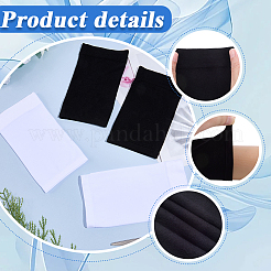 4 шт. двухцветный нейлоновый налокотник&nbsp;AJEW-GF0012-57B