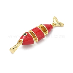 Ottone micro spianare pendenti zirconi&nbsp;KK-H255-01C-G01