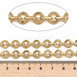 Плоские круглые цепи из нержавеющей стали 201&nbsp;CHS-F024-08G