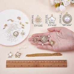 Набор для изготовления ожерелья с имитацией кулона своими руками&nbsp;DIY-SZ0009-24