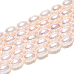 Нити из натурального культивированного пресноводного жемчуга&nbsp;PEAR-N024-08