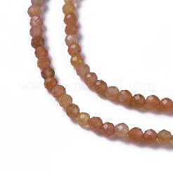 Sunstone naturale fili di perline&nbsp;G-F596-23-2mm