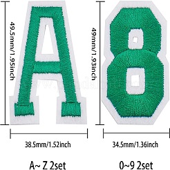 Компьютеризированная вышивка ткань железа на патчи DIY-GF0002-14E