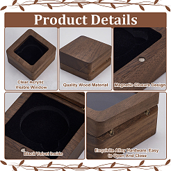 Магнитные коробки для хранения деревянных медалей CON-WH0088-94A-02