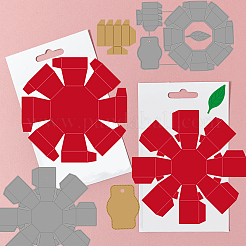 Углеродистая сталь разрезает трафареты DIY-WH0309-1007