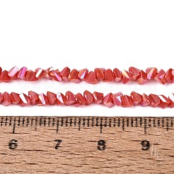 Fili di perline di vetro opaco placca&nbsp;EGLA-Q139-01A-C09