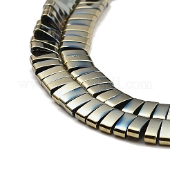 Chapelets de perles en hématite synthétique électrolytique sans magnétiques&nbsp;G-G089-A02-18